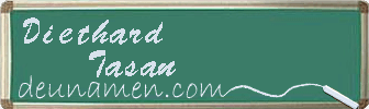Diethard Tasan Visitenkarte